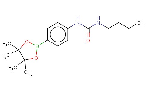 4-(3-BUTYLUREIDO)BENZENEBORONIC ACID, PINACOL ESTER